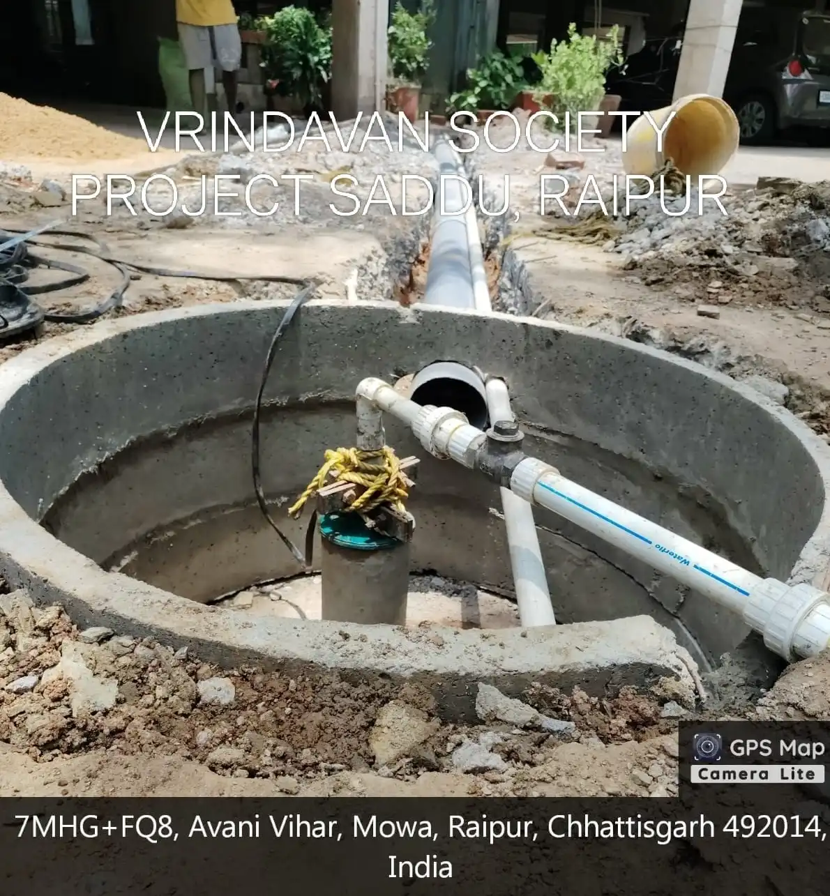 Geophysical Groundwater Search in Raipur